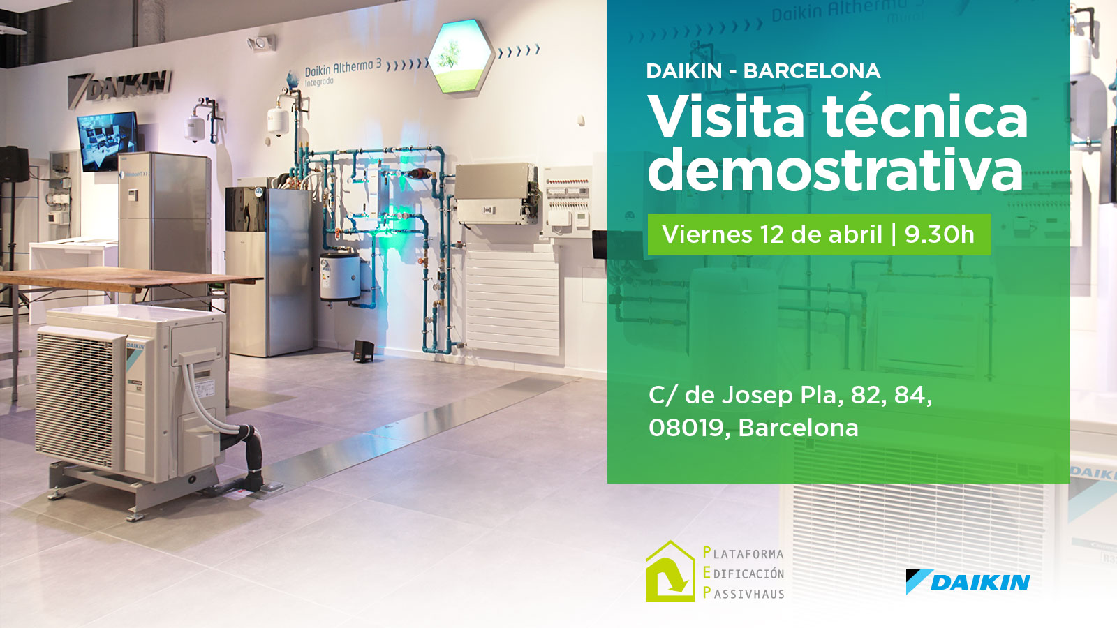 Visita Técnica demostrativa. Daikin - Barcelona